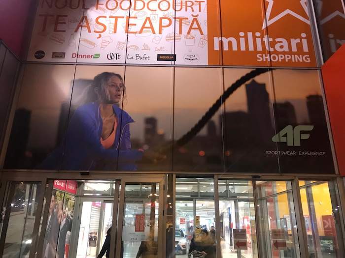suprafață de decolantat aflată la înălțime